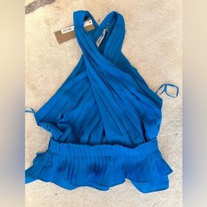 Halter fashion top NWT